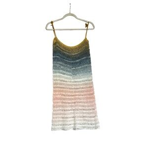 Handmade Crochet Bikini Cover Up  Beach Swim Cotton NEW